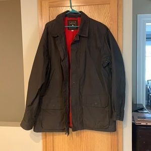 Orvis waxed coat XL
